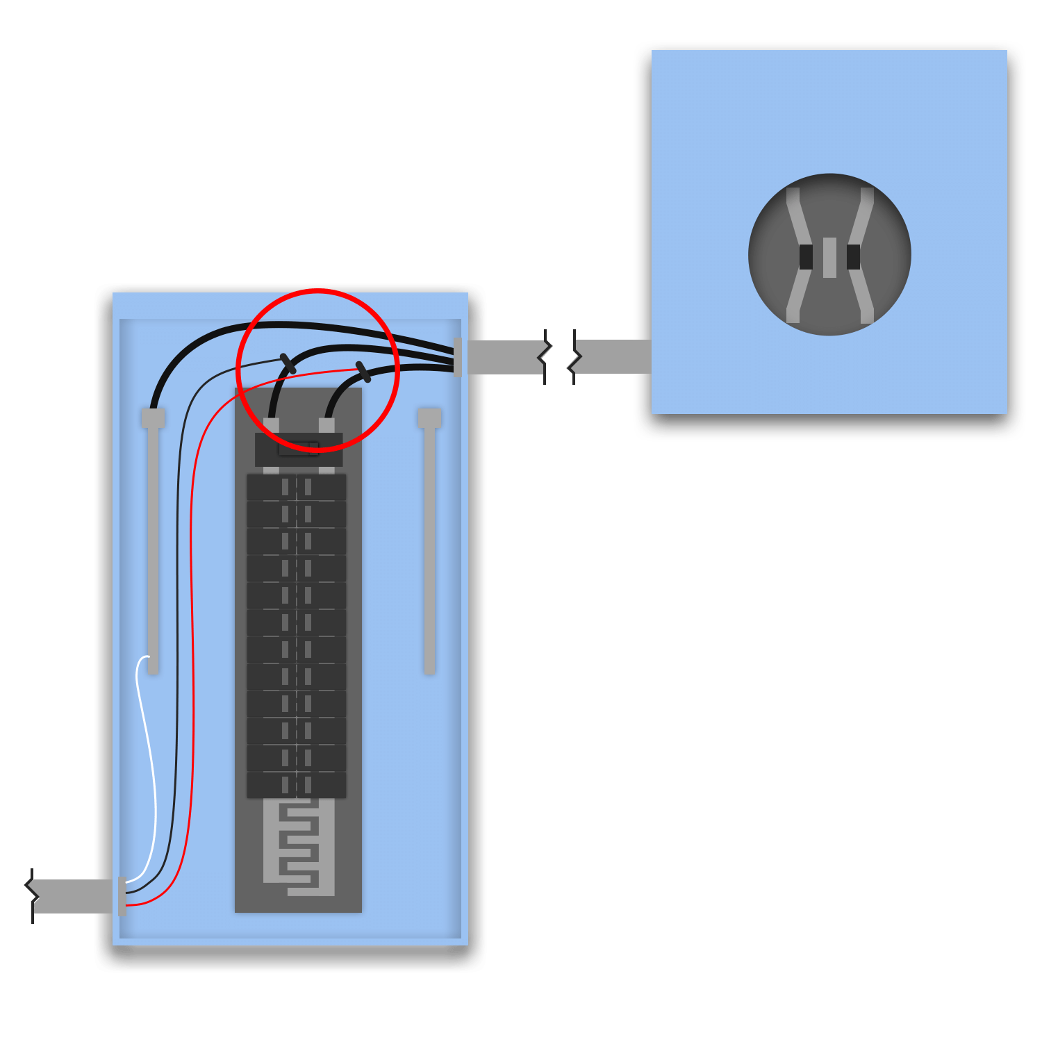 Supply Side Connection wiring diagram